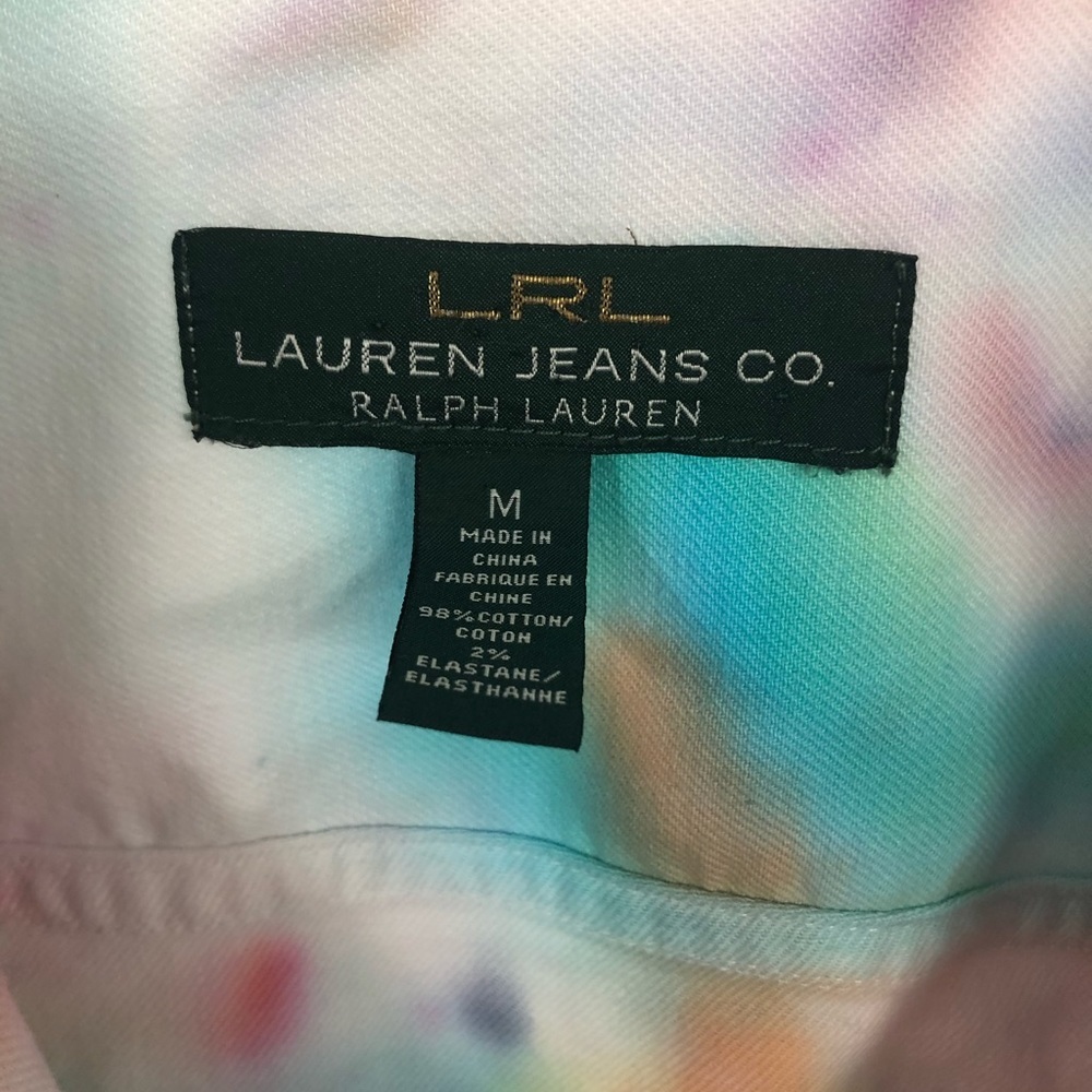 RALPH LAUREN TIE DYED‎ JACKET M - Picture 2 of 4